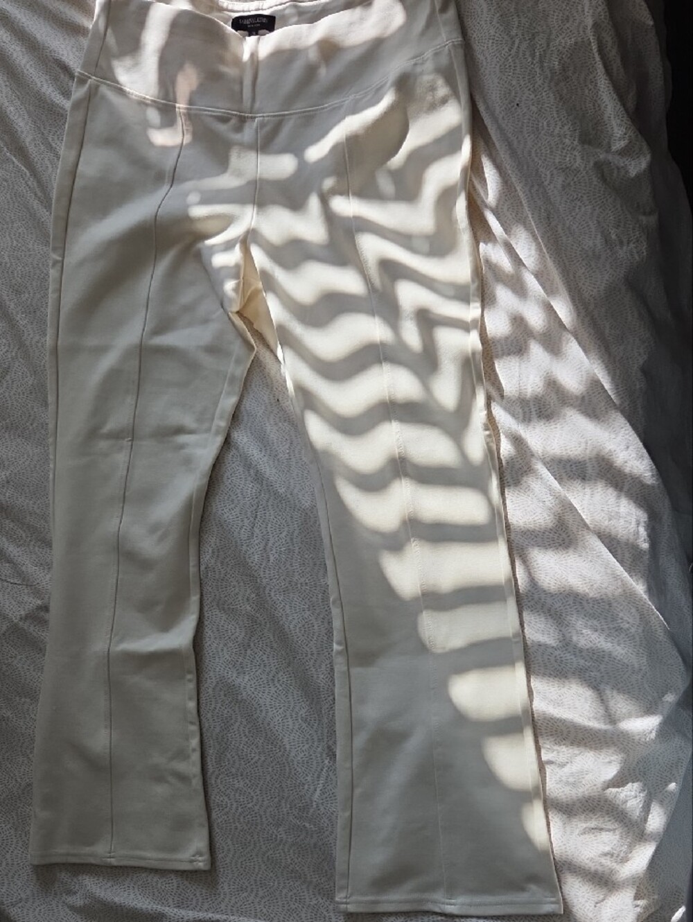 Sabrina Lauren Cream Flare Pants